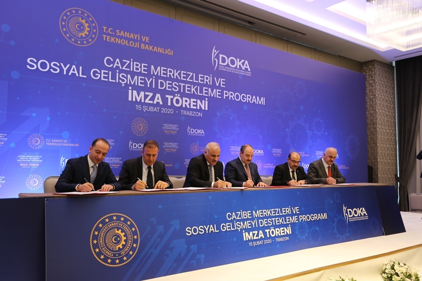 Bakan Varank, ‘Cazibe Merkezleri ve Sosyal Gelişmeyi Destekleme Programı’nın İmza Törenine Katıldı